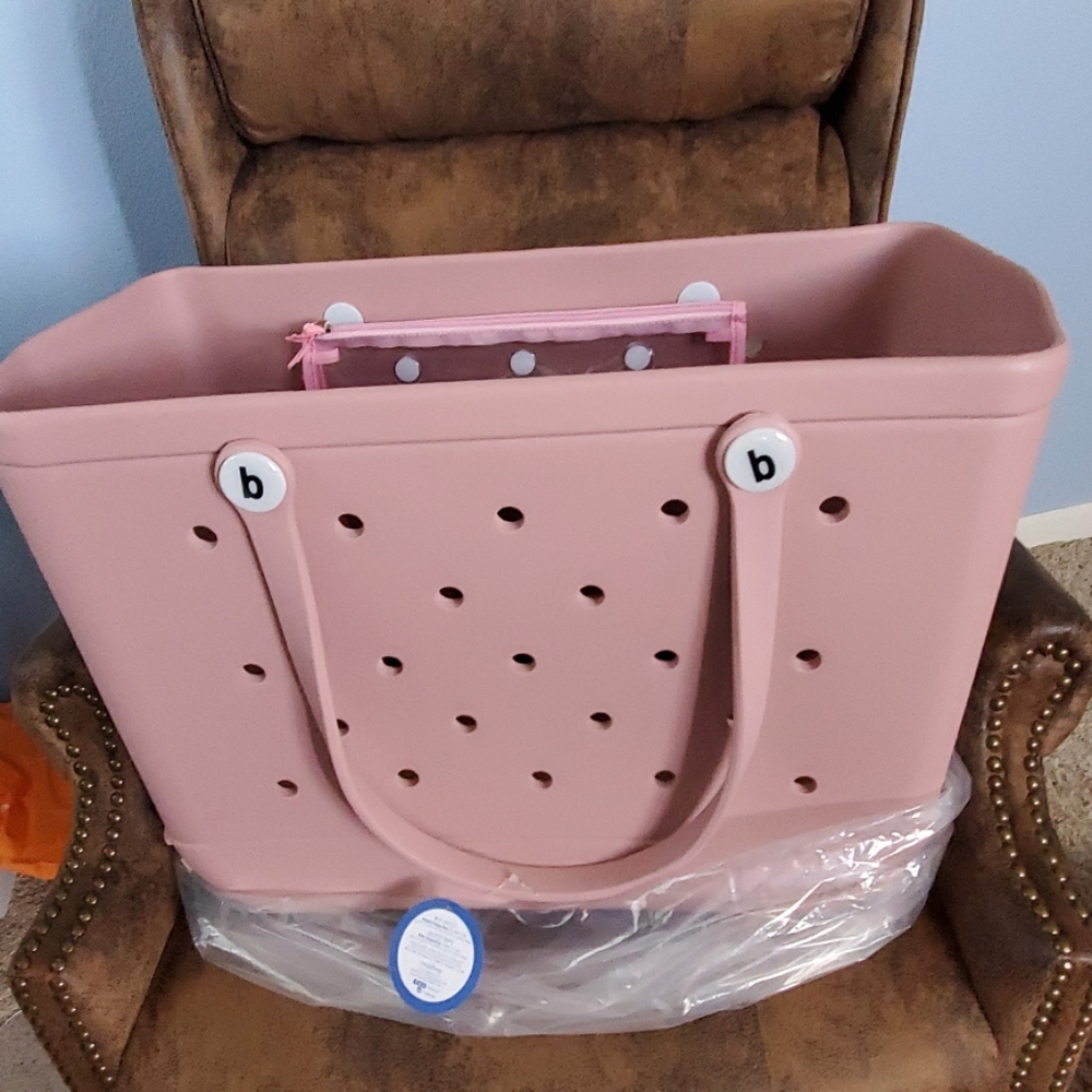 Large Blush Bogg Bag